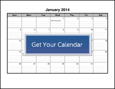 Free Calendar Monthly on Ready To Go You Never Need To Fill In The Dates Monthly Calendars