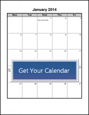 Print  Monthly Calendar on Monthly Calendars